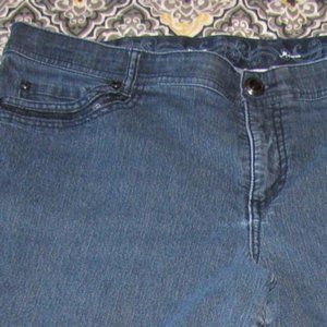 Dark Blue DENIM JEANS Size 14 M Collection